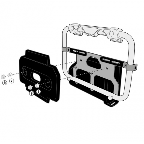 Givi ΚΙΤ για Εργαλείοθήκη TL3112KIT_ για PL3112 & PL3112CAM ΑΝΤΑΛΛΑΚΤΙΚΑ